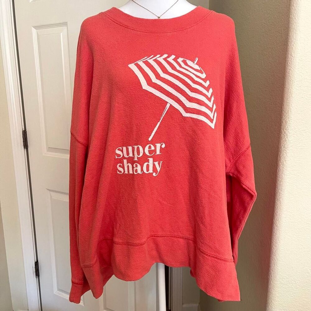 Aerie relaxed fit long sleeve beachy pullover - size XXL